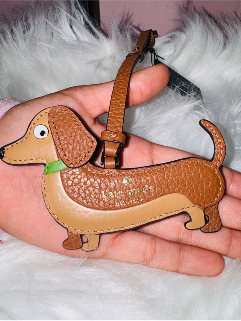 🐶 Kate Spade Dachshund Bag Charm – Certified Purse Bestie 💅✨ - Picture 7 of 8